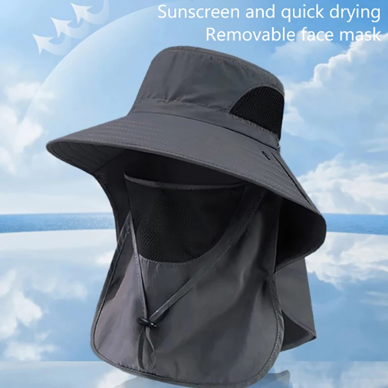 Summer Neck Flap Sun Hat Outdo - огляд і ціна Hunting Outdoor Hats