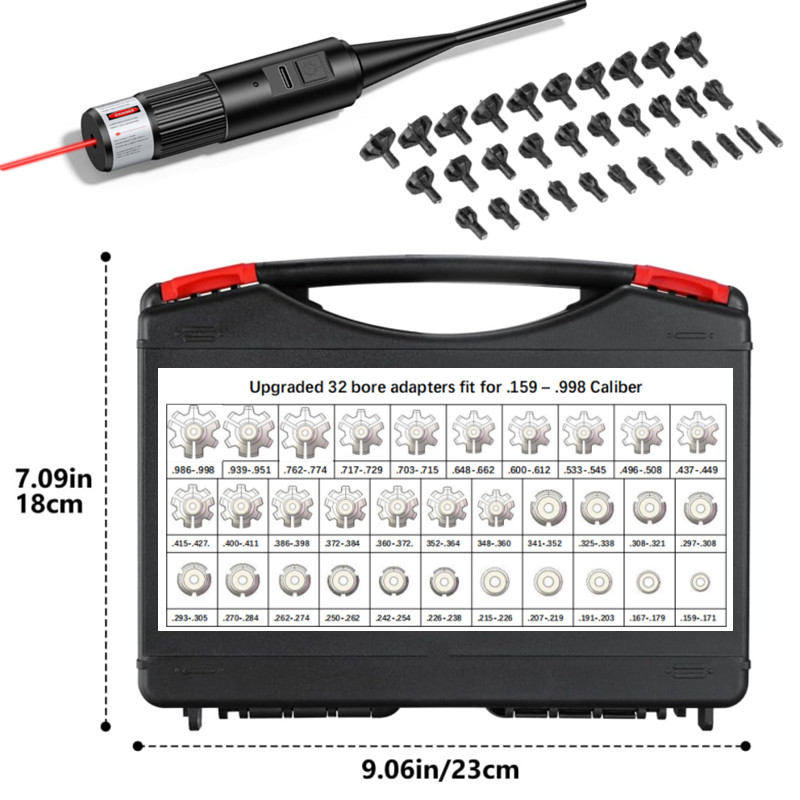 Rechargeable Laser Boresigher  - огляд і ціна Laser Boresighter Kit
