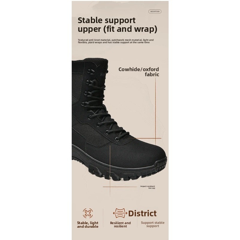 Men's Waterproof Outdoor Mount - огляд і ціна Outdoor Hunting Boots For Men