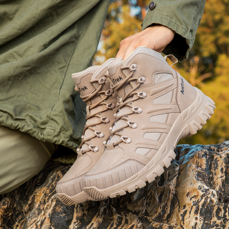 Men Tactical Boots Waterproof  - огляд і ціна Outdoor Hunting Boots For Men
