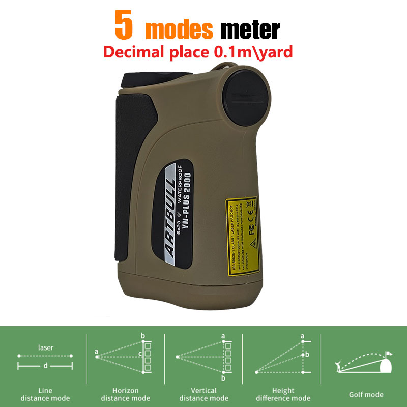 2000m Long Distance Laser Rang - огляд і ціна Outdoor Hunting Place